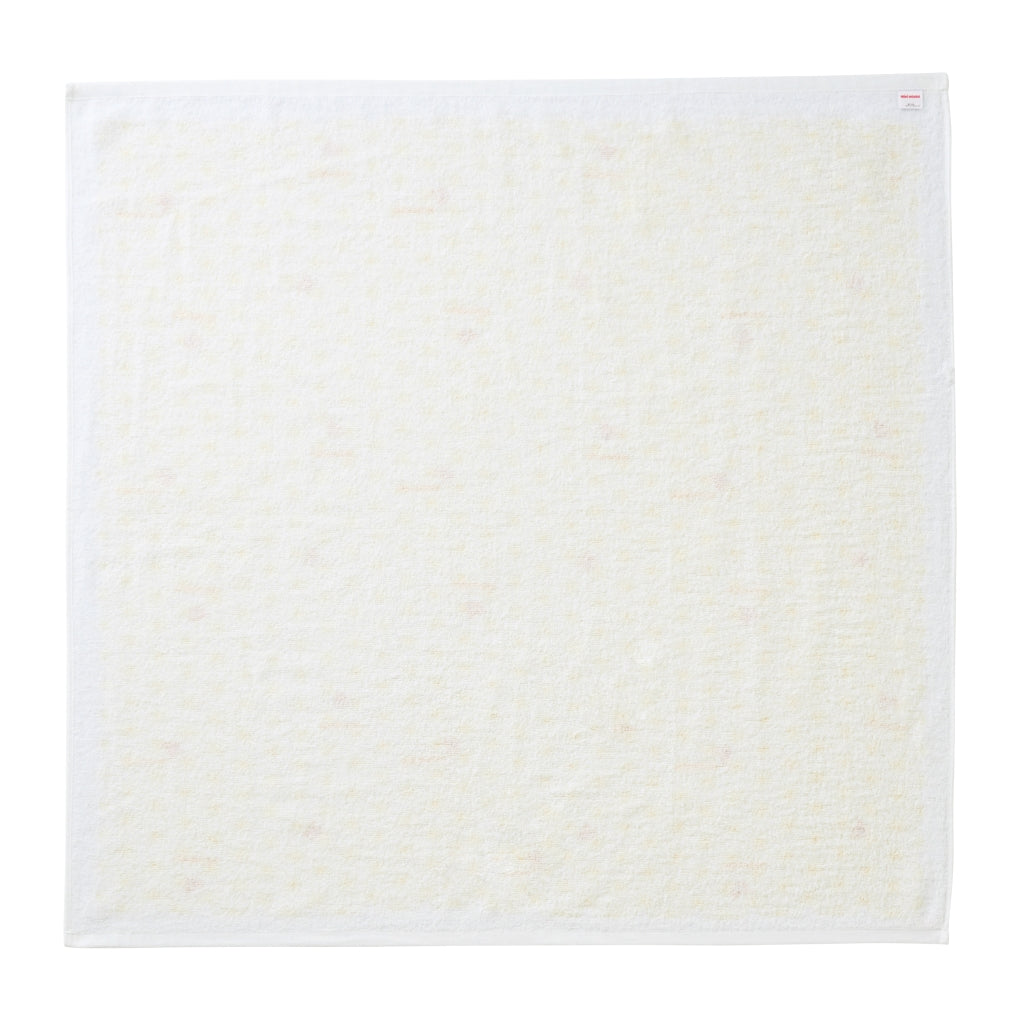 Gauze Pile Hybrid Bath Towel ("Asa-no-ha" motif)