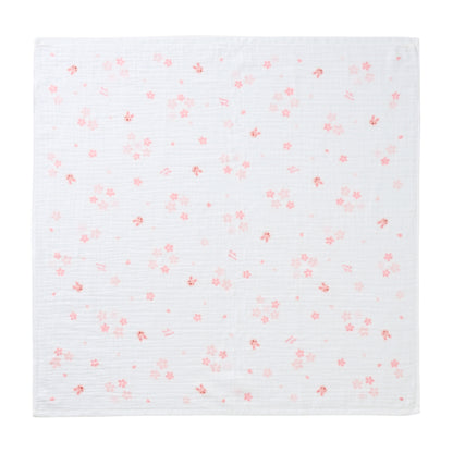 Gauze Pile Hybrid Bath Towel (Cherry blossoms motif)