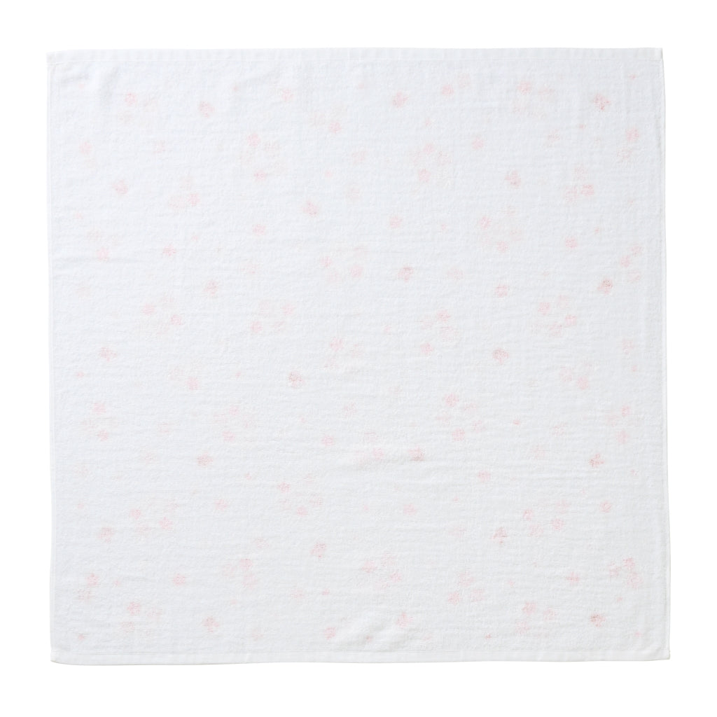 Gauze Pile Hybrid Bath Towel (Cherry blossoms motif)