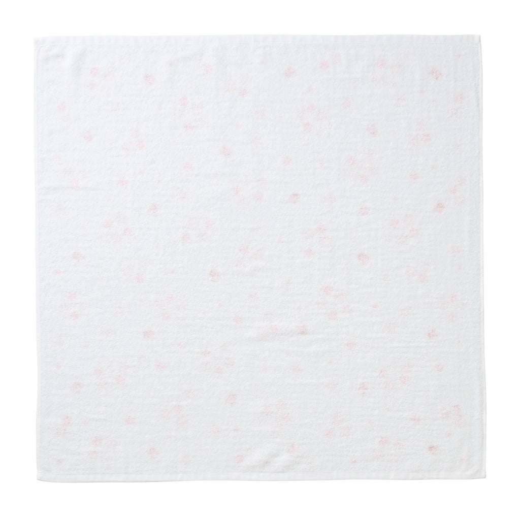 Gauze Pile Hybrid Bath Towel (Cherry blossoms motif)