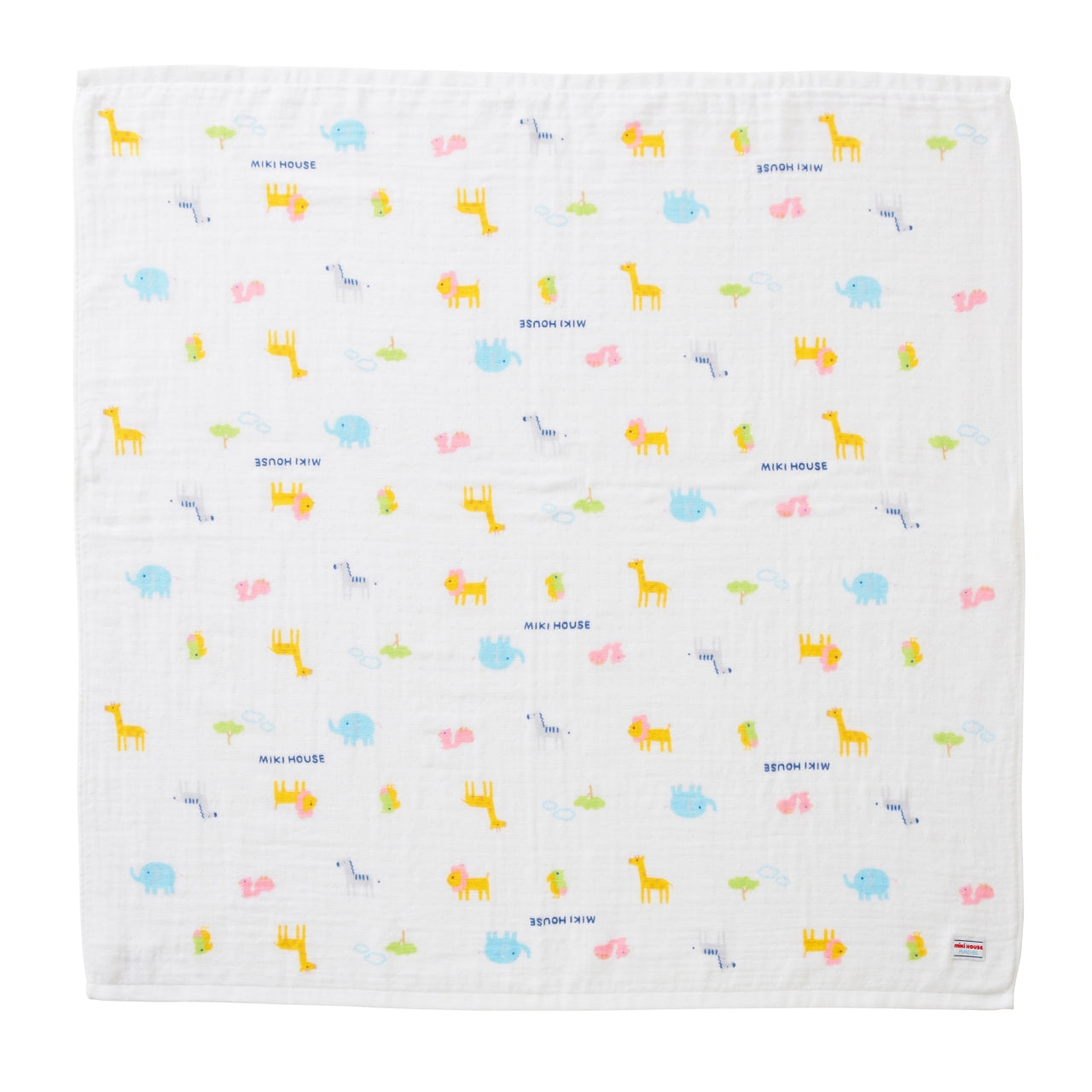 Pureveil Animal Pattern Gauze Bath Towel