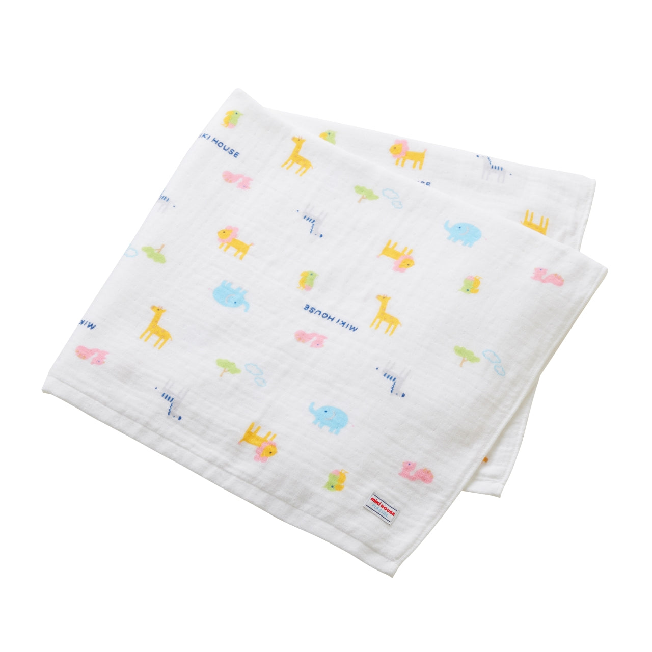 Pureveil Animal Pattern Gauze Bath Towel