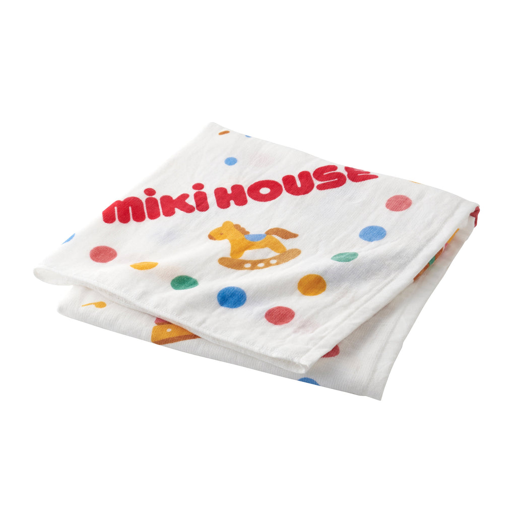 Cotton Gauze Baby Bath Towel with Height Monitor