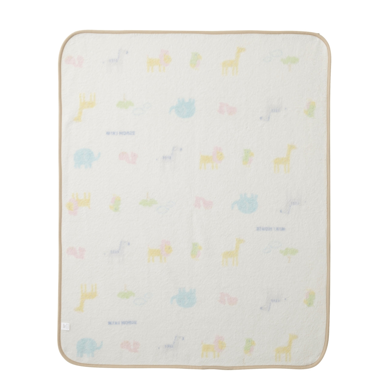 Animal Pattern 100% Cotton Meyer Baby Blanket
