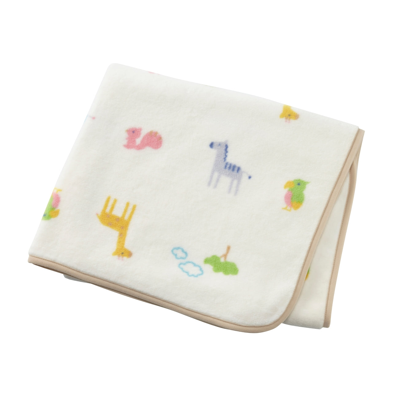 Animal Pattern 100% Cotton Meyer Baby Blanket
