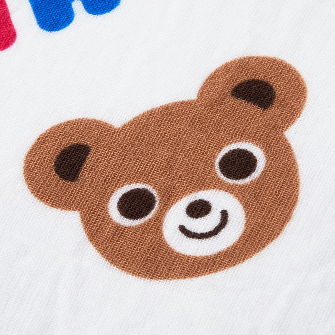 Pucchi & Usako Growth Chart Gauze Bath Towel