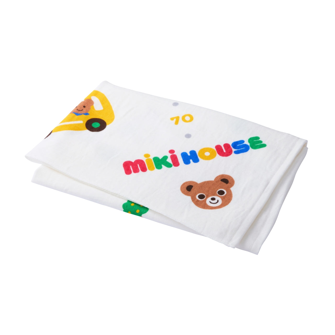 Pucchi & Usako Growth Chart Gauze Bath Towel