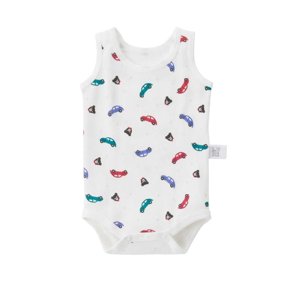 Car Print Baby Bodysuit