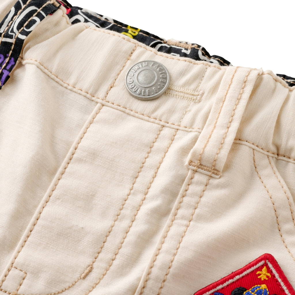 Double_B Back-Satin Utility Painter Trousers