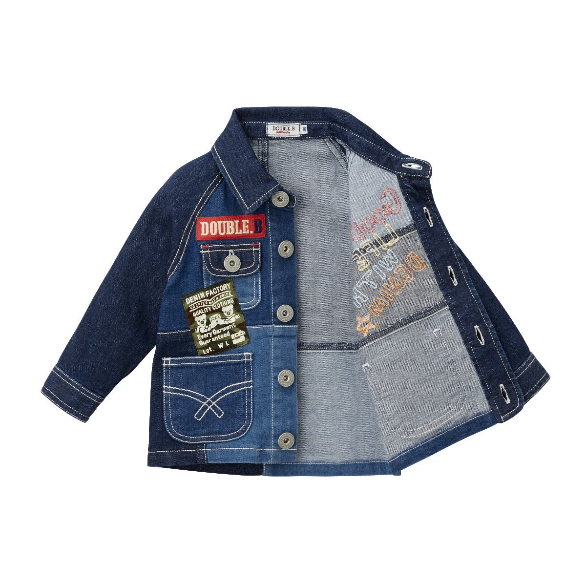 Adventure Denim Patchwork Jacket