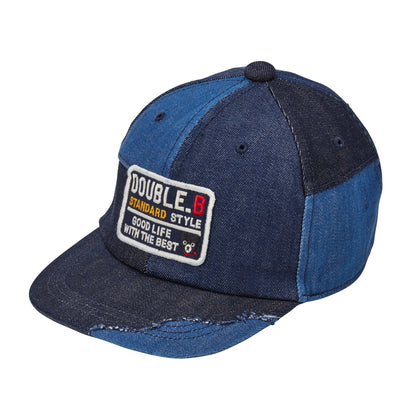 DOUBLE_B Patchwork Denim Cap