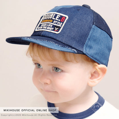 DOUBLE_B Patchwork Denim Cap