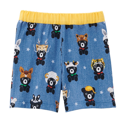 Double B. Lucky Zodiac Shorts