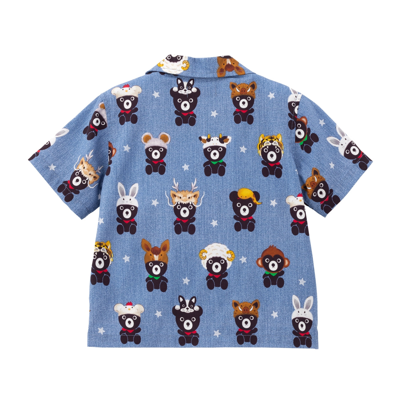 Double B. Lucky Zodiac Short Sleeve Shirt