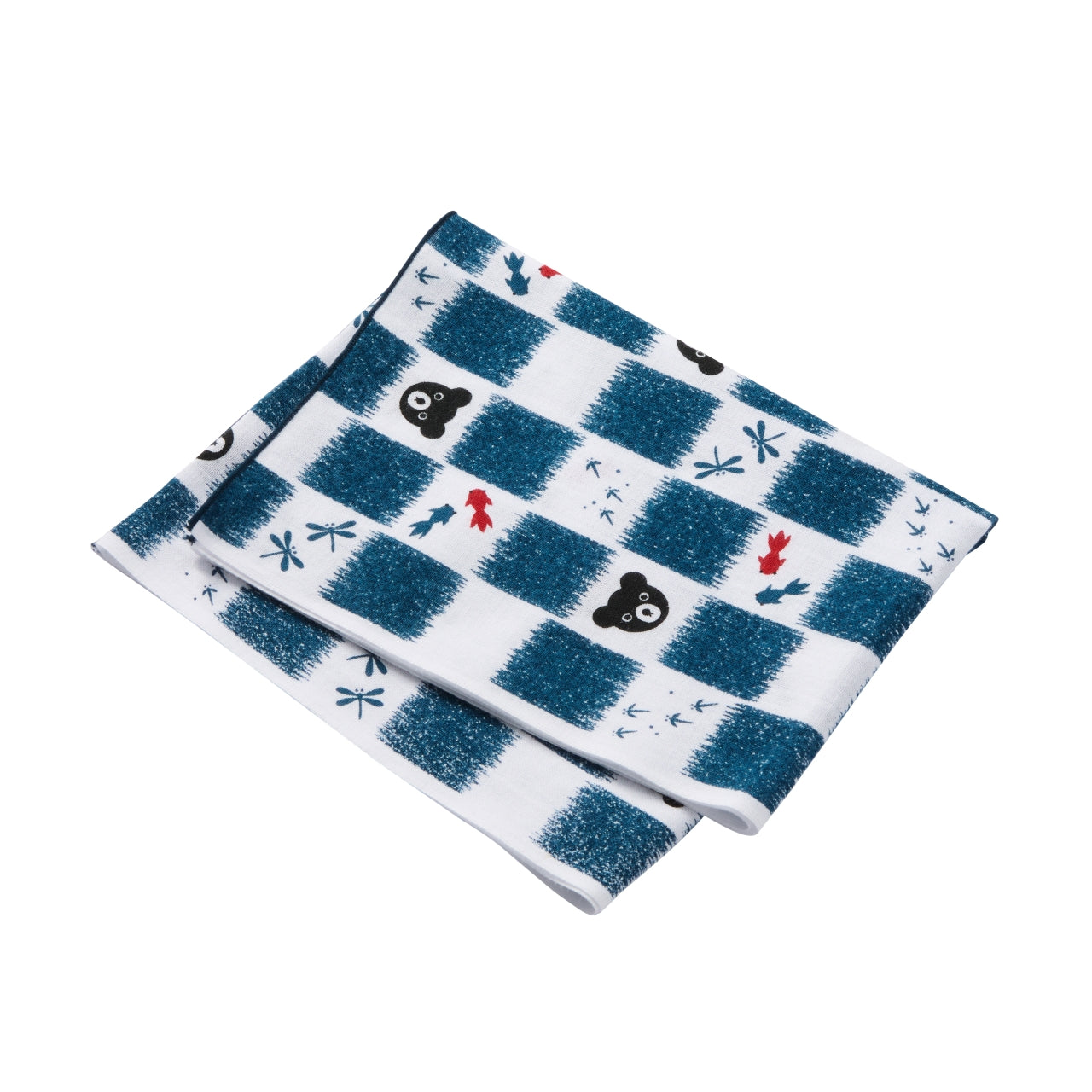 Double_B "THE! JAPAN" Hand-Printed Tenugui Towel