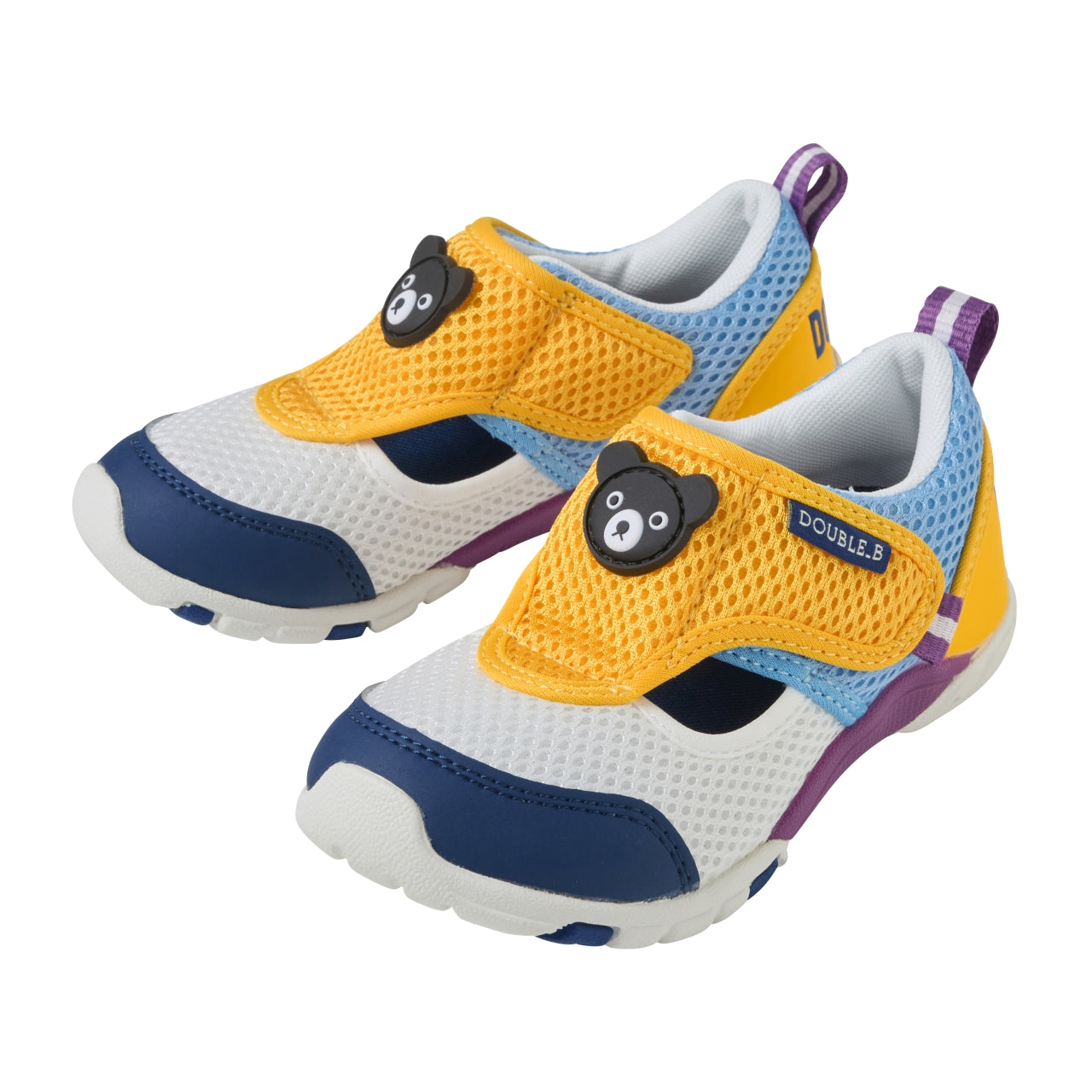 Double B Breathable Mesh Summer Kid Shoes