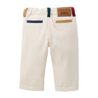 Herringbone Trousers with Soft Finish