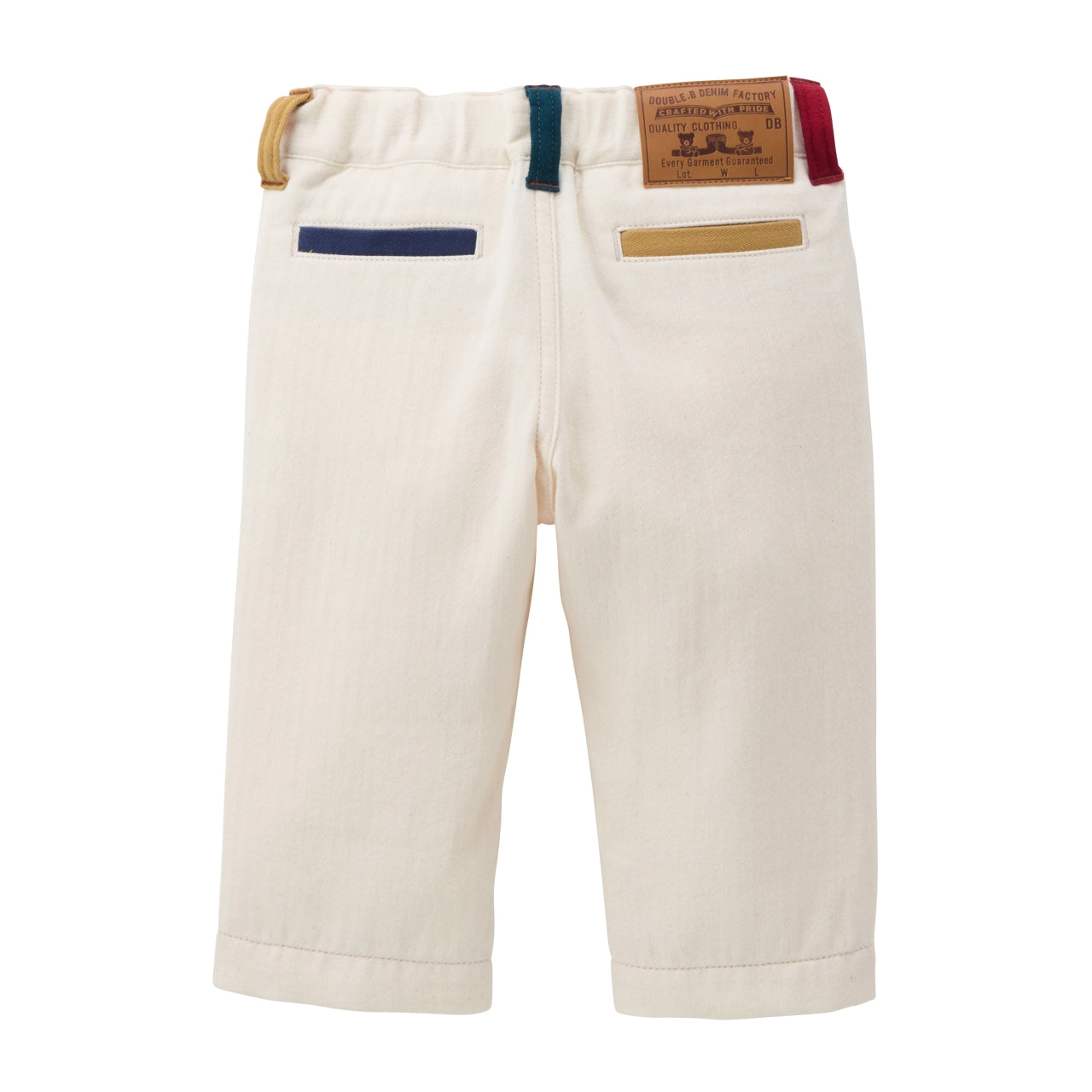 Herringbone Trousers with Soft Finish