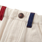 Herringbone Trousers with Soft Finish