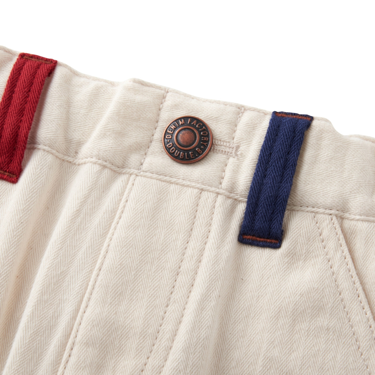 Herringbone Trousers with Soft Finish