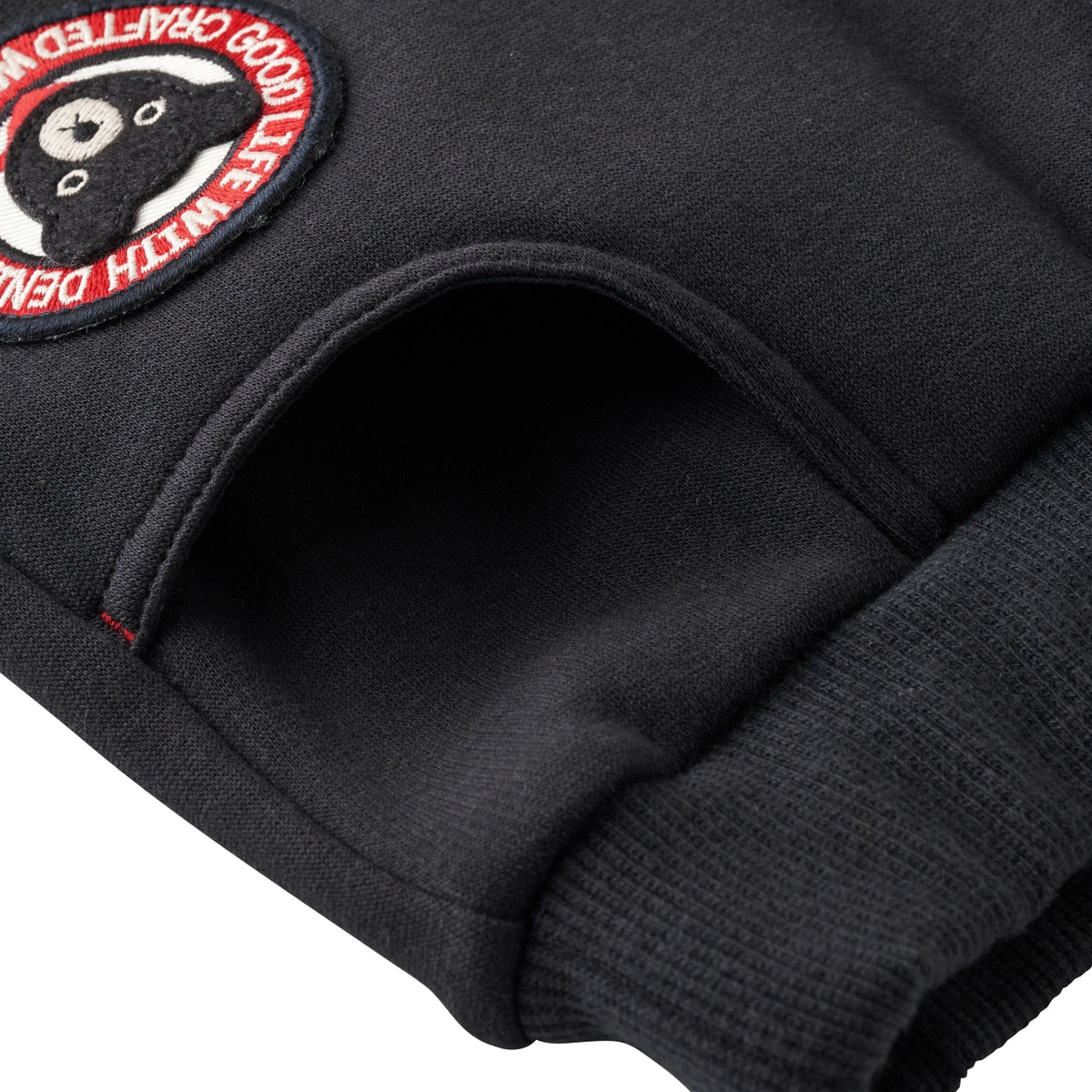 DOUBLE_B STREET CANVAS Vertical Logo Shaggy-Lined Joggers