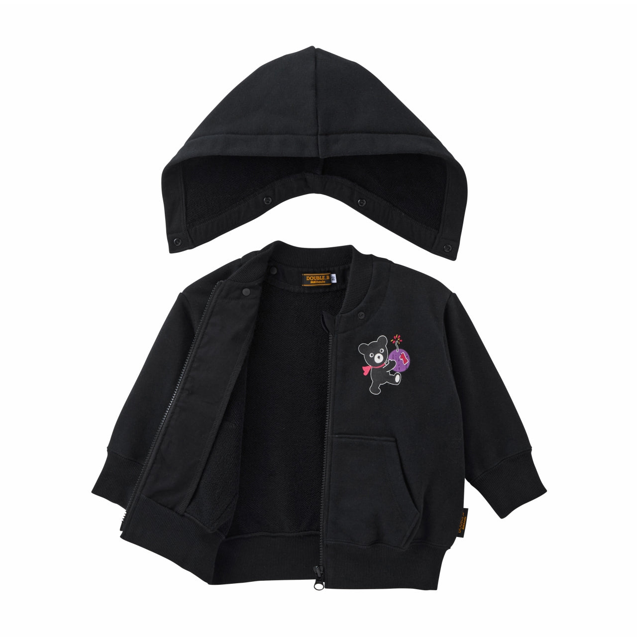 Double_B Space Adventure Bear Hoodie