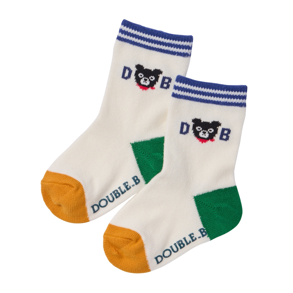 D-Basic 3-Pack Crew Socks (11-21cm)