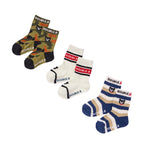 D-Basic 3-Pack Crew Socks (11-21cm)