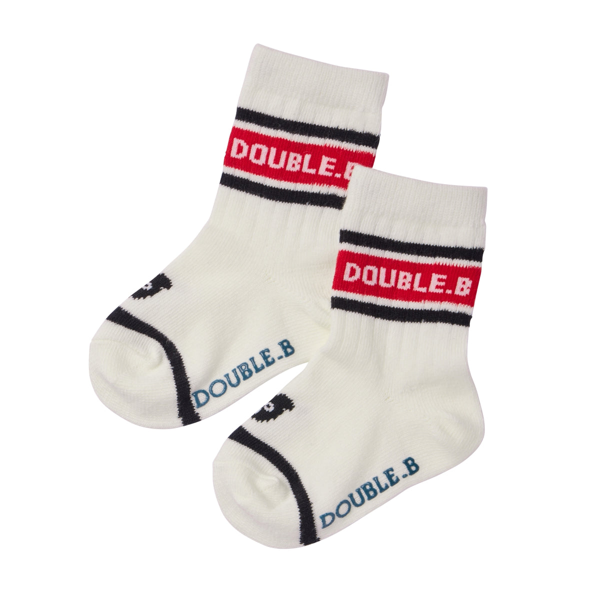 D-Basic 3-Pack Crew Socks (11-21cm)