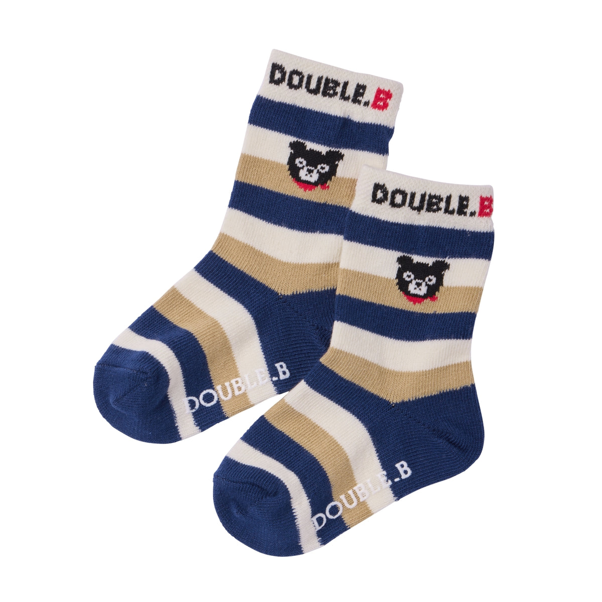 D-Basic 3-Pack Crew Socks (11-21cm)