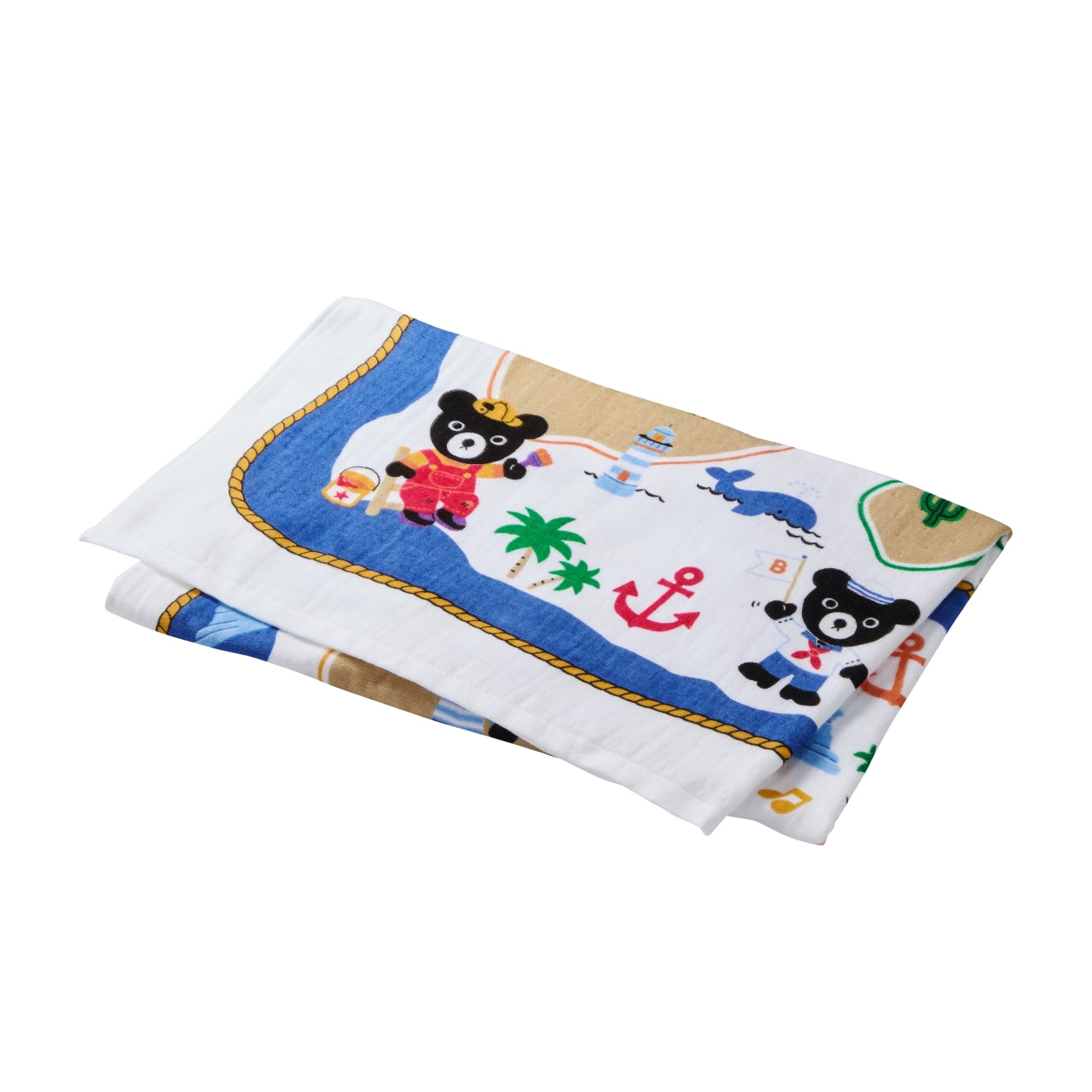 Double_B "DB Boo!" Imabari Gauze Bath Towel