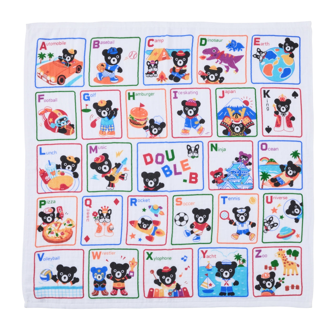 Double_B "DB Boo!" Imabari Gauze Bath Towel