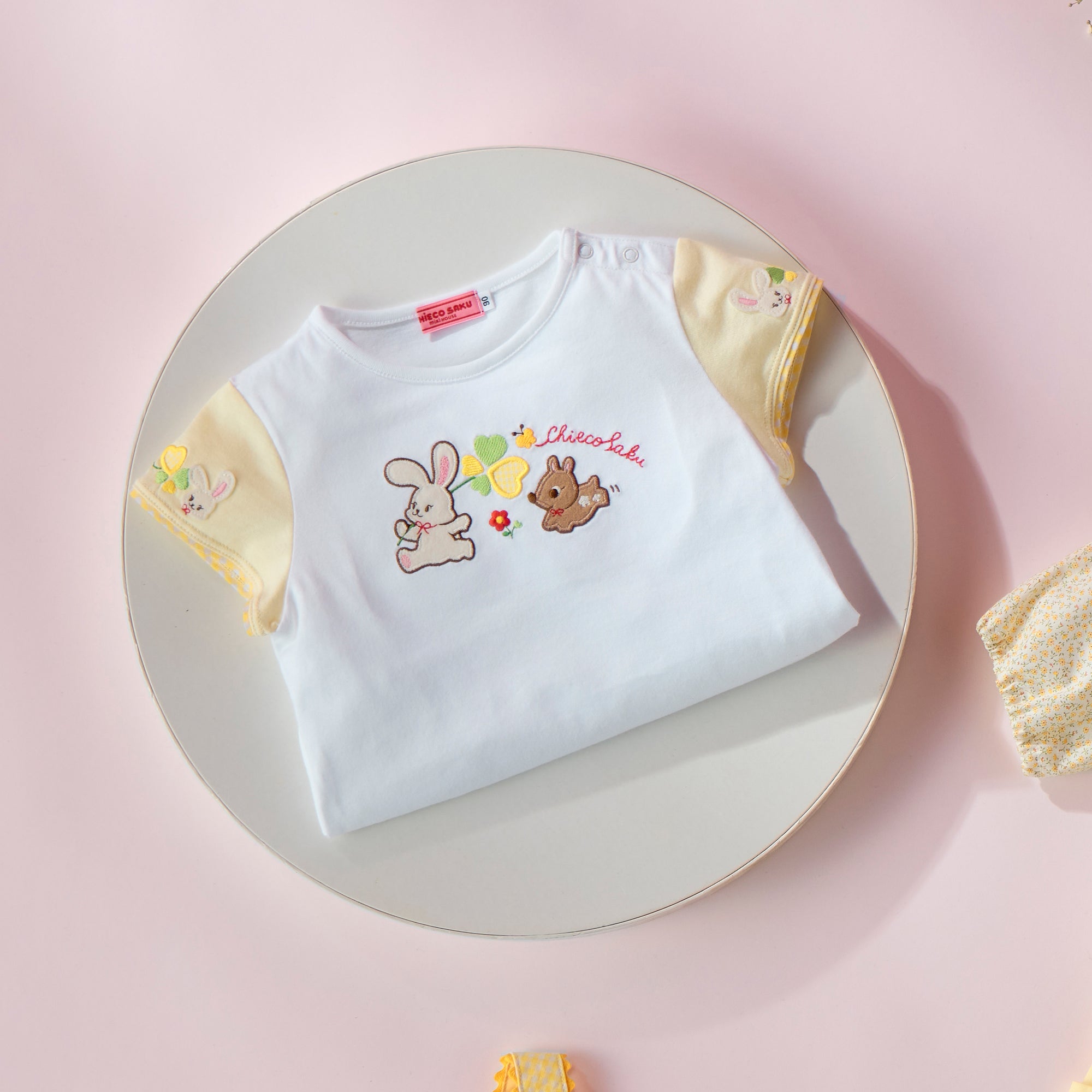 Chieco Saku Lucky Clover Sunshine Tee