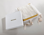 Miki House Original Pure Cashmere Cable Knit Blanket