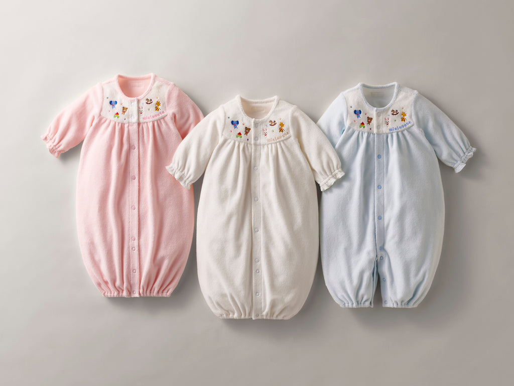 Friendly Animals Pile Two-Way Coveralls