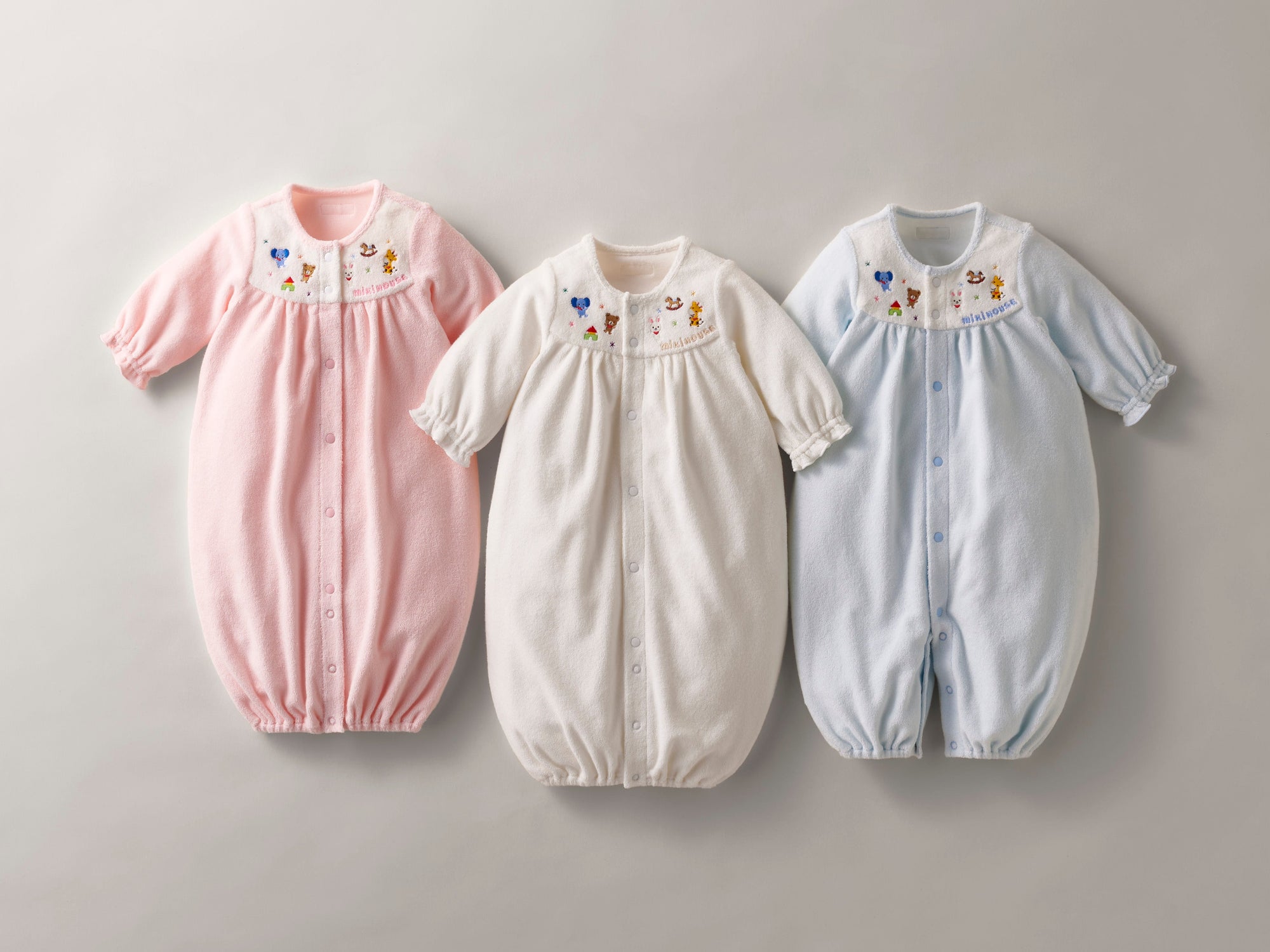 Friendly Animals Pile Two-Way Coveralls