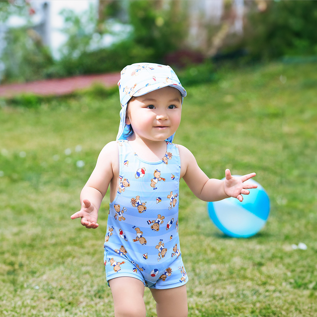 Sailor Teddy Bear Swimsuit for Boys and Girls