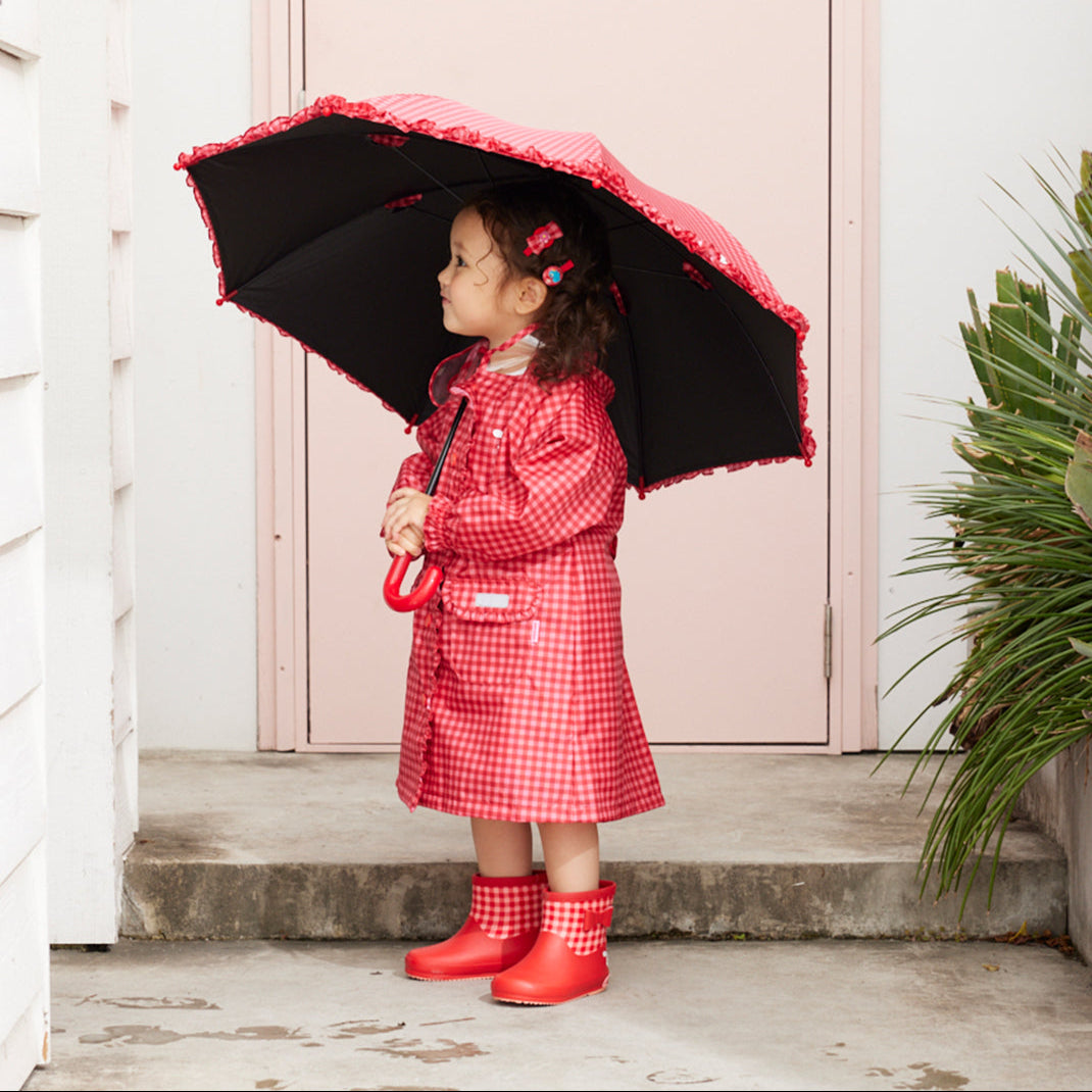 Chieco Saku Check Rain Boots