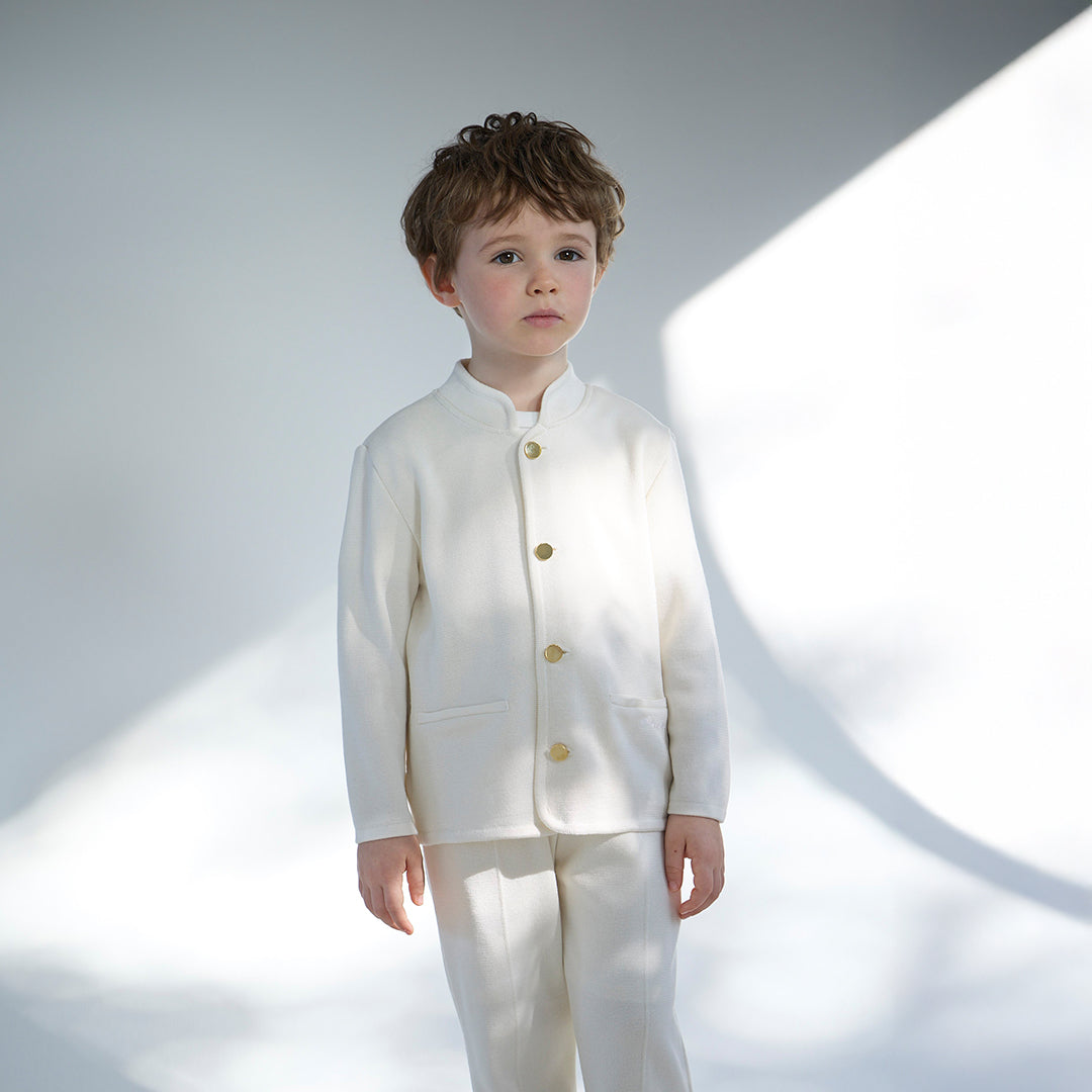 Washable Silk Knit Jacket