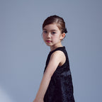Black Silk Lace Formal Dress