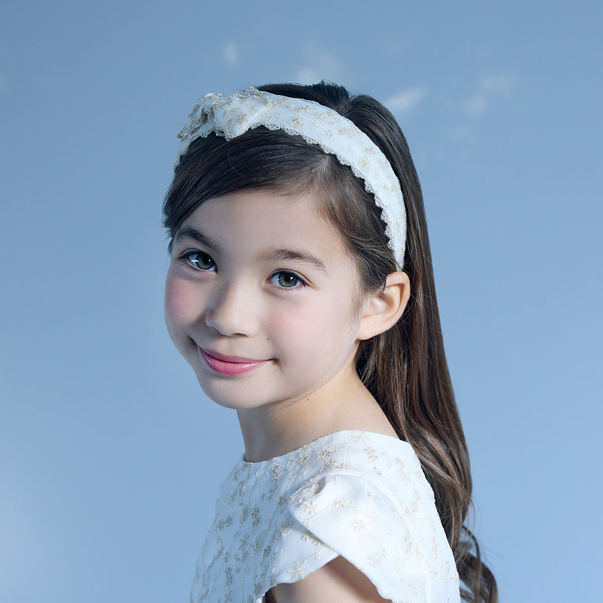 Formal Silk Lace Headband