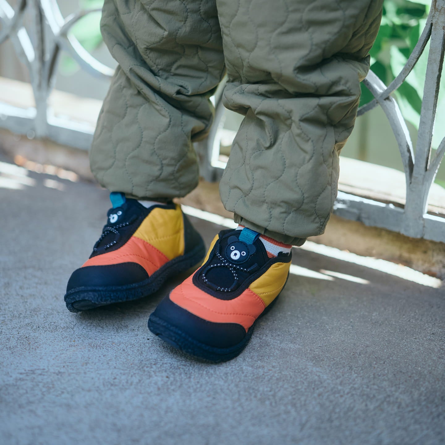 DOUBLE_B Sherpa-Lined Slip-On Shoes for Kids
