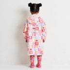 Usako Colour Blocks Rain Coat