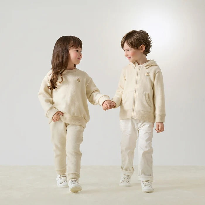 Cashmere Loopwheeled Fleece Hoodie - Gold label