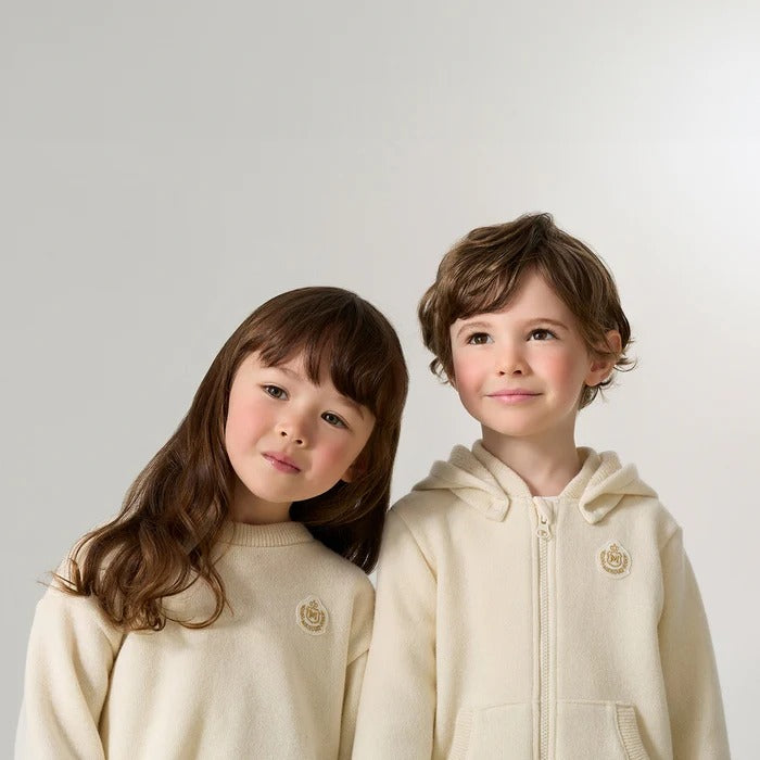 Cashmere Loopwheeled Fleece Hoodie - Gold label