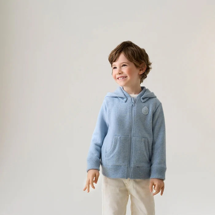 Cashmere Loopwheeled Fleece Hoodie - Gold label