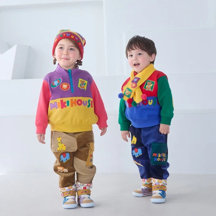 Classic Bear Retro Patch Trousers