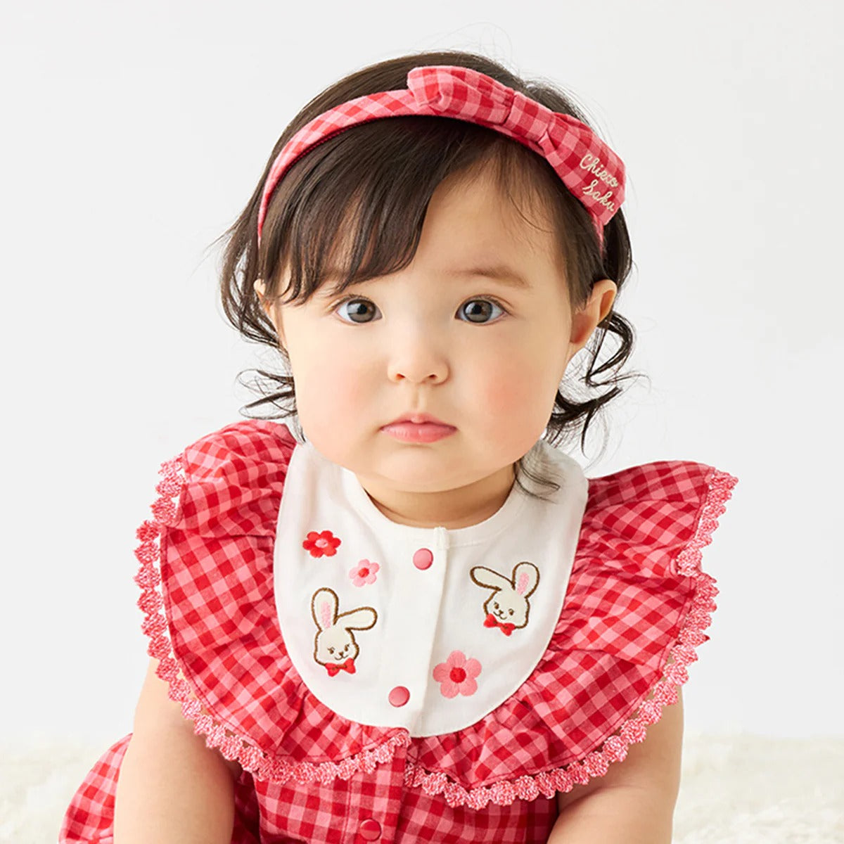 Chieco Saku Sweet Gingham Headband