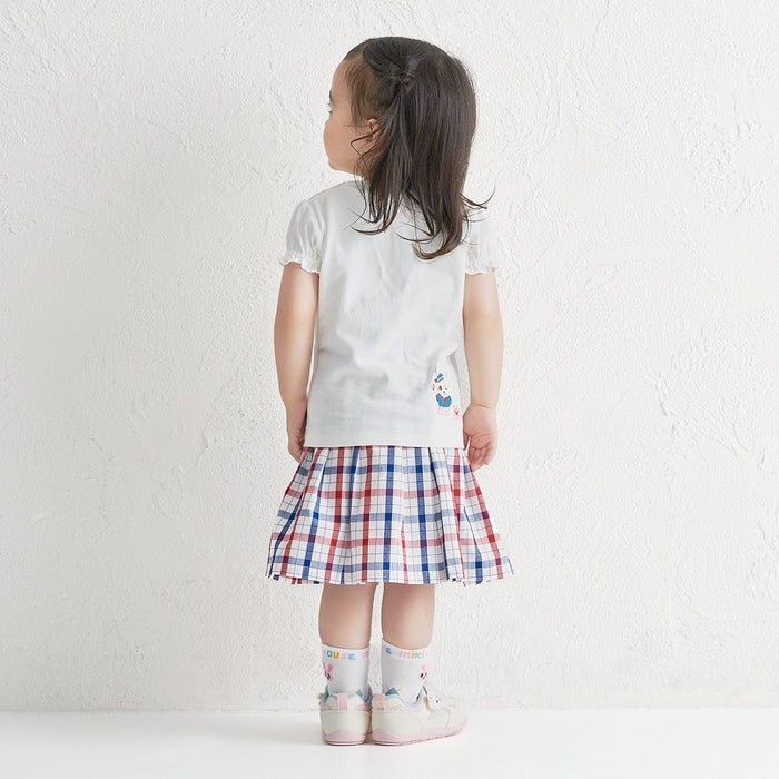 Marine Usako Bow Appliqué Tee