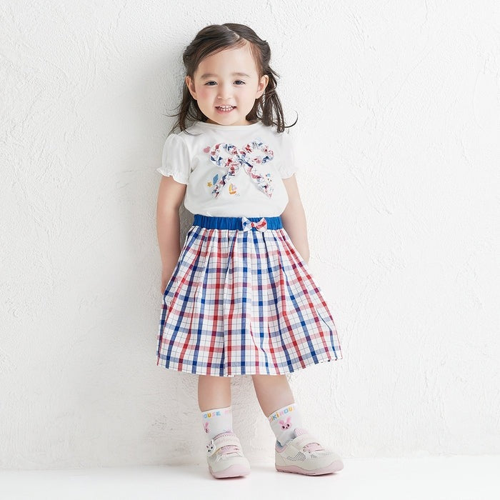 Marine Usako Bow Appliqué Tee